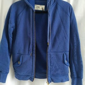 Jcrew sherpa hoodie
